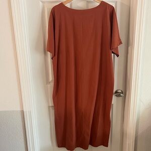 Rust Shift Dress - Women